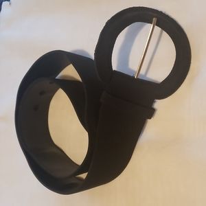 Thick Black Belt